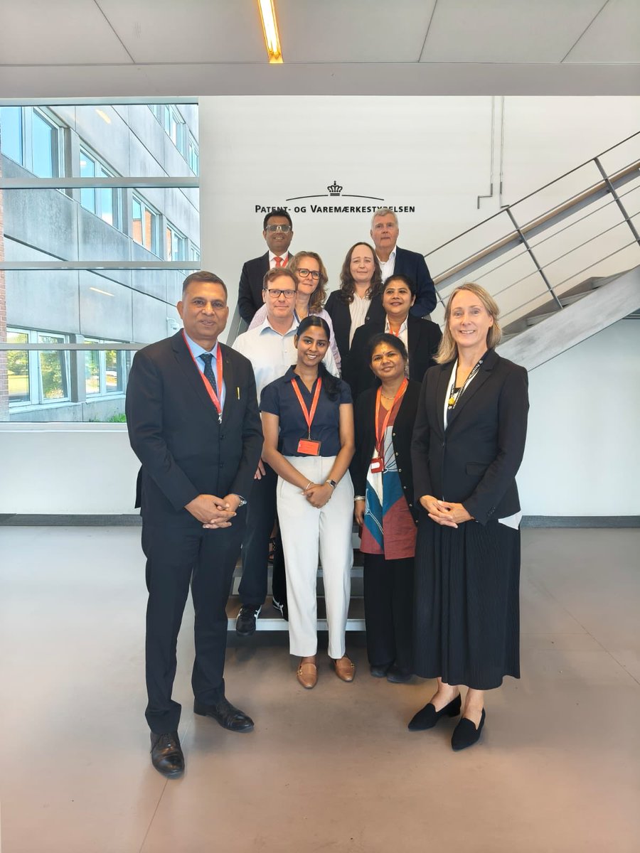 dcmsmeoffice's tweet photo. The 4th Joint Working Group (JWG) Meeting between India and Denmark commenced in Copenhagen with discussions between the Ministry of MSME, Government of India and the Danish Patent and Trademark Office (DKPTO) on strengthening cooperation in MSME development, innovation, technology and intellectual property.

Dr. Rajneesh, Additional Secretary & Development Commissioner, Ministry of MSME, presented “India’s Growth Engine: MSMEs”, highlighting the sector’s role in India’s economic growth and key government interventions in credit facilitation, technology adoption, market access, productivity, innovation, IP protection and technology commercialisation.

Ms. Maria Skou, Deputy Director General, DKPTO, welcomed the Indian delegation and outlined DKPTO’s role in Denmark’s innovation ecosystem.

The meeting reaffirmed the shared commitment to advancing innovation, technology and IP-led growth for MSMEs and deepening bilateral cooperation.

#Msme #Entrepreneur #Innovation #Development #Employment #Empowerment #Technology #skilldevelopment #training
@jitanrmanjhi @ShobhaBJP