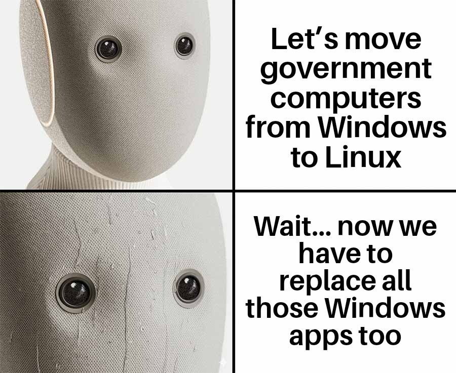 AarQuube's tweet photo. China &amp; France are swapping Windows for Linux to take back control of their government computers.

https://t.co/oyRiaFRpgY

https://t.co/ibc1ilJp6s https://t.co/U2dCQbQnRC