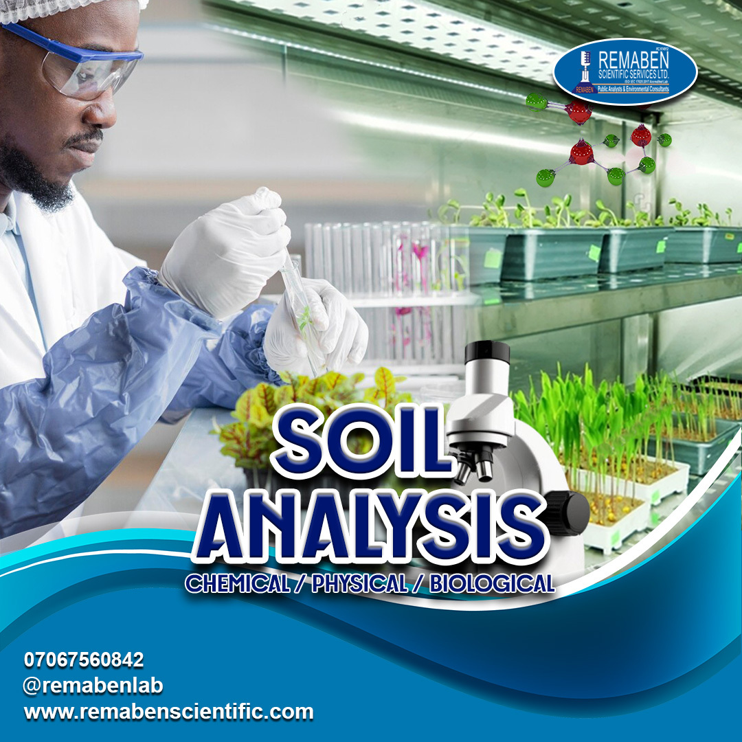 remabenlab's tweet photo. Healthy crops begin with understanding your soil. At Remaben Scientific Services Ltd., our #SoilAnalysis evaluates #Chemical, #Physical and https://t.co/fPNgyyQszL