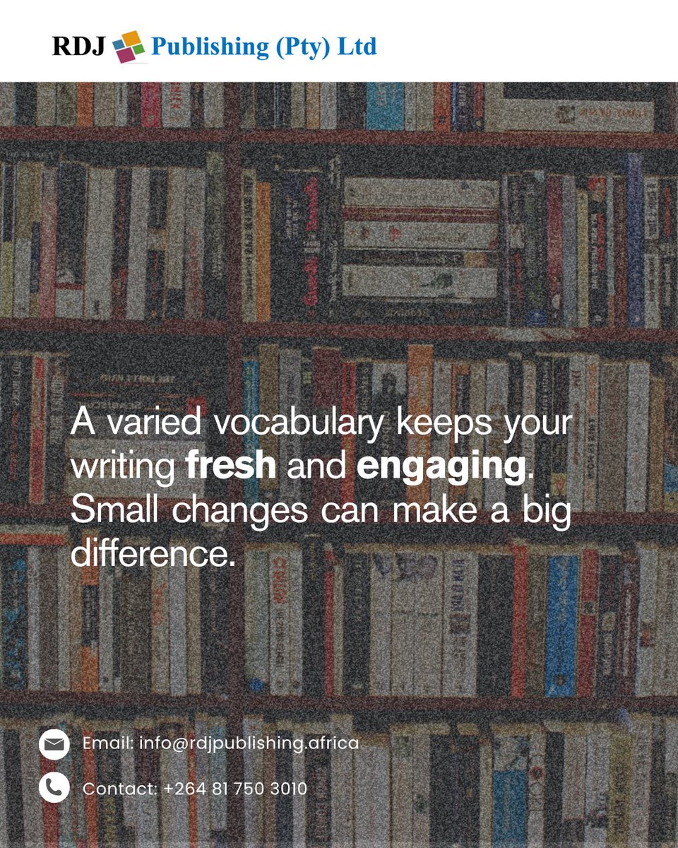 RDJPublishing's tweet photo. Writers Wednesday!
Every great writer started with a single sentence. Here are a few tips to help you strengthen your writing.
Happy Writers Wednesday!
#WritingTips #ContentWriting #CreativeWriting #Storytelling #Journalism #Communication
@RDJConsult @rdj_group https://t.co/2ziBAlYXdE