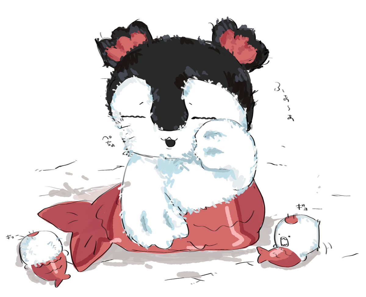 nig2ru's tweet photo. ふわふわセイレーン…（幻覚3）
寝ぐせ https://t.co/gNeiCfe6GD