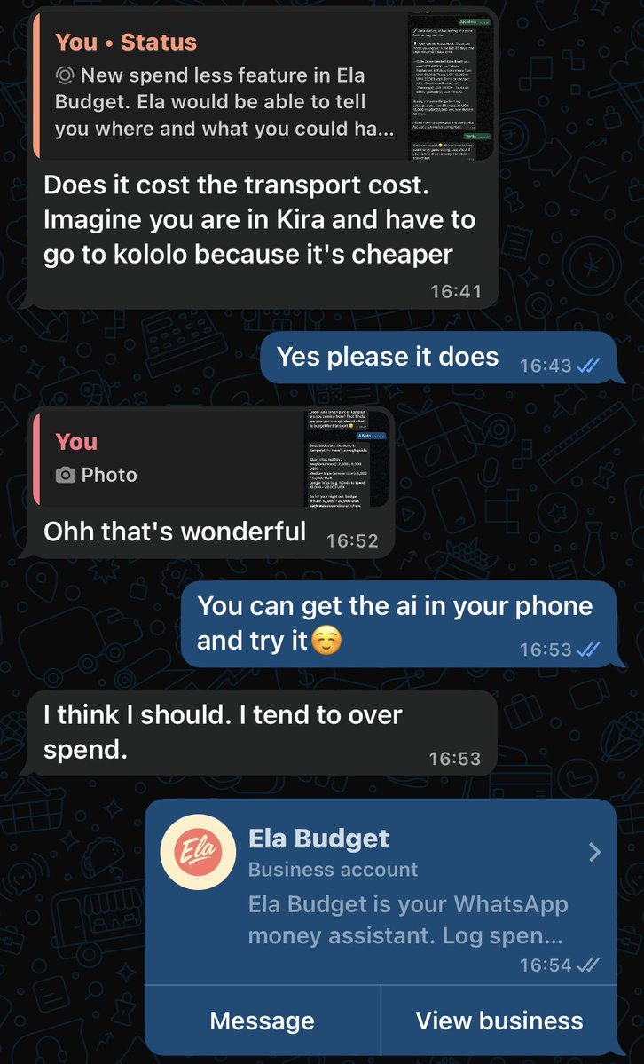 elabudget's tweet photo. We’re seeing your questions and Ela budget has all the answers…
 
Before you spend, ask Ela🧡😉

#budgeting #spendsmart https://t.co/e4ib4jkhy6