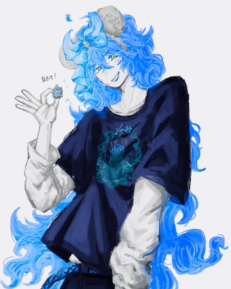 nigotta_mugitya's tweet photo. ハロウィン楽しみ💙✧*｡ https://t.co/u4oZyGumnS