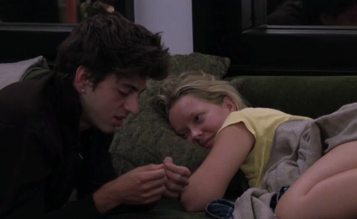 BbstatsY37609's tweet photo. If they were 100% aligned in game AND a real showmance, this wouldn't be as much fun to watch. 

It's as if the day they're honest about game, they kiss.

Or the day they kiss, they become honest about game.

Or they both get evicted doing neither, we'll see #BB28 https://t.co/X16LqggE0c