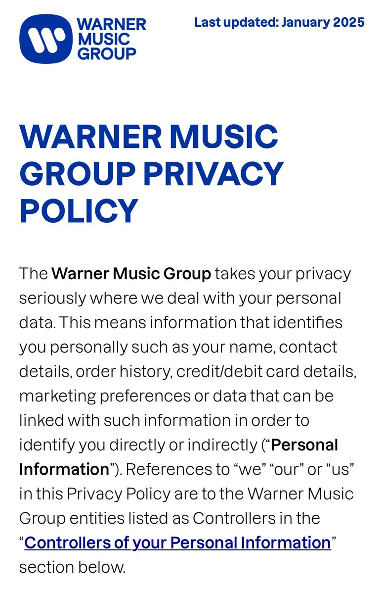 iamhalseyitalia's tweet photo. 💌In una nuova e-mail mandata ai fan iscritti allo shop di Halsey compare una nuova policy firmata Warner Music Group👀

Sembrerebbe proprio che Halsey abbia cambiato casa discografica… https://t.co/VClB8oAgwj