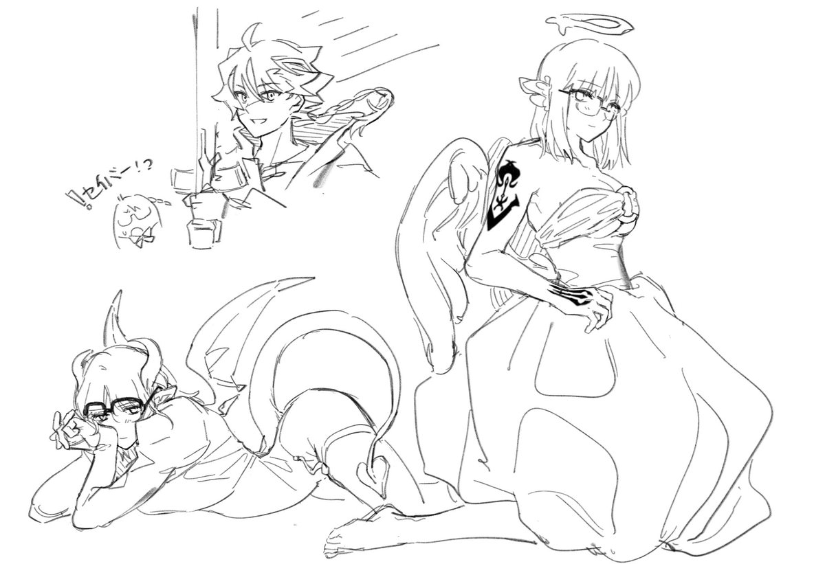 papaiyaboom's tweet photo. リチャアヤ
天使と悪魔 https://t.co/GzR4rsr8By