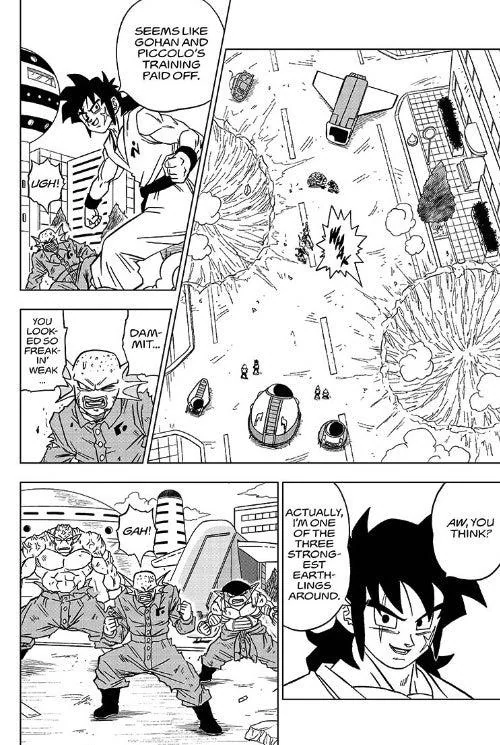 DefaultGuild's tweet photo. @ElaraVtuber Yamcha is actually cool. People have just been stuck on the meme for so long, that they never even bothered to read / watch. https://t.co/iaAIzoYwNU