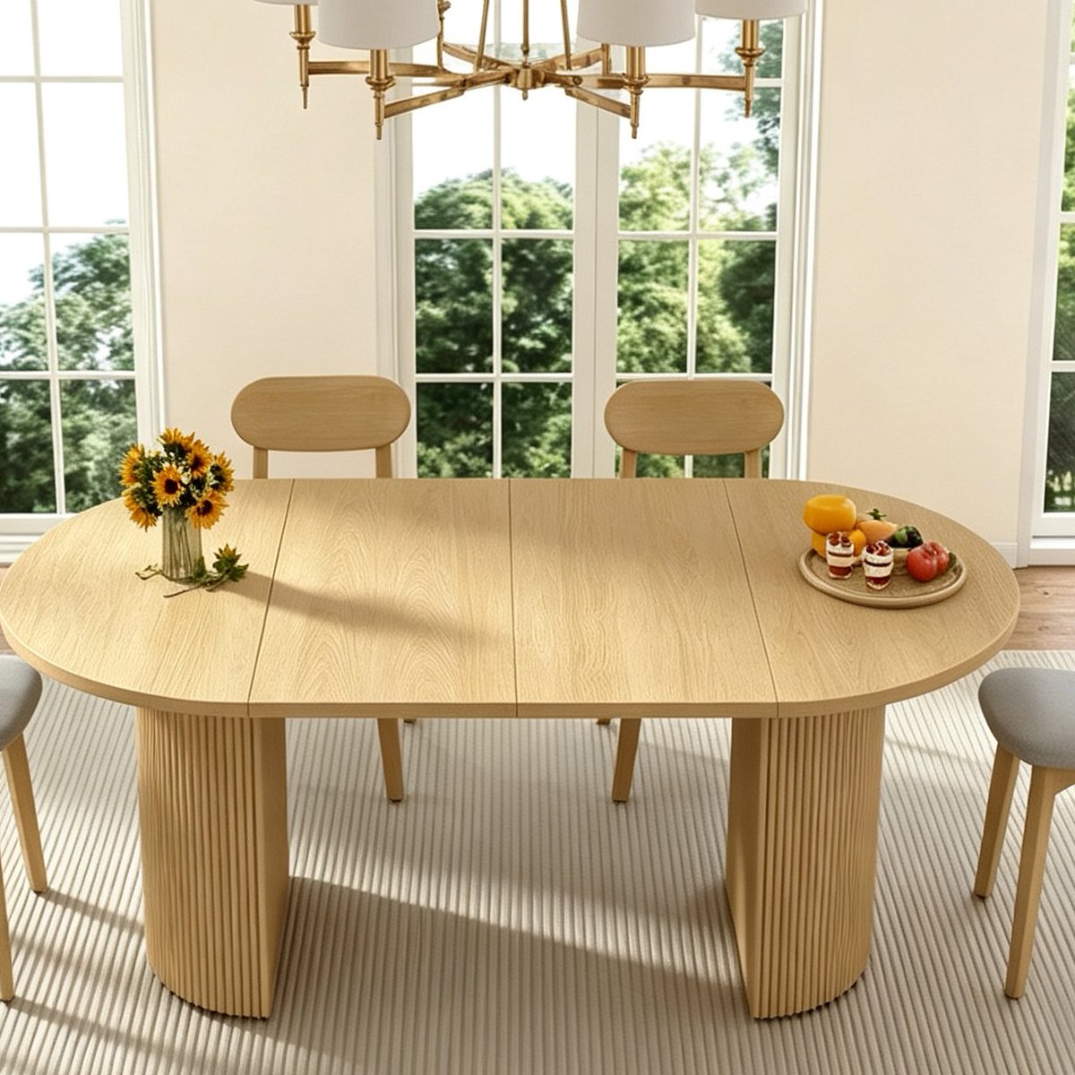 giratreeshop's tweet photo. This extendable dining table shifts seamlessly from compact round to spacious long table, perfect for quiet dinners and large gatherings.✨
🛒 : https://t.co/rMePkLEtOF
#interiordesign #DiningTable #ExpandableTable #DiningRoom https://t.co/FDliEqtL8R