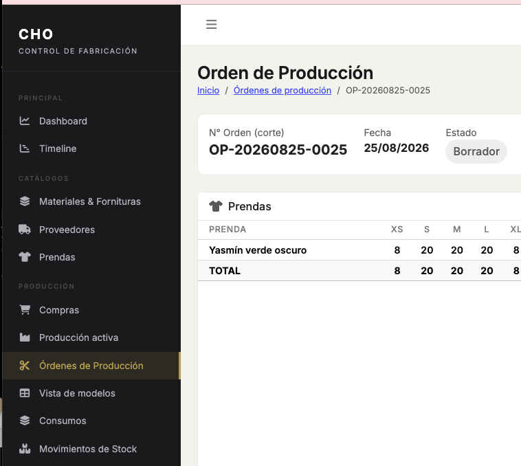 jmrufo's tweet photo. Creo que la app de fabricación textil que me he montado en Cho Atelier podría comercializarla y tendría bastantes posibilidades pero ya no me da la vida.

El tema de las soluciones de control de fabricación, aunque parezca increíble, es un océano azul en varios segmentos. https://t.co/tHx7XNH1La