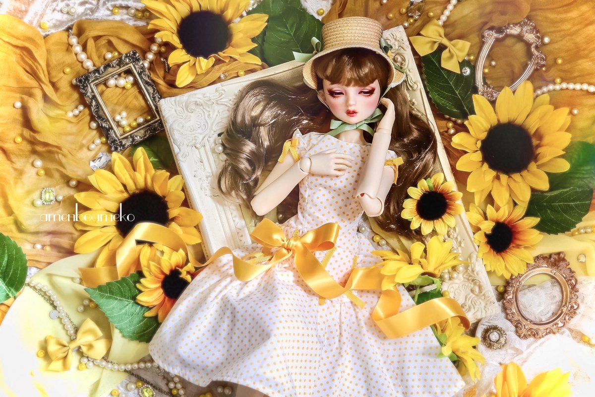 ameko_doll's tweet photo. 夏色ロリーナさん🥰🌻 https://t.co/lx6Cl3lrrF