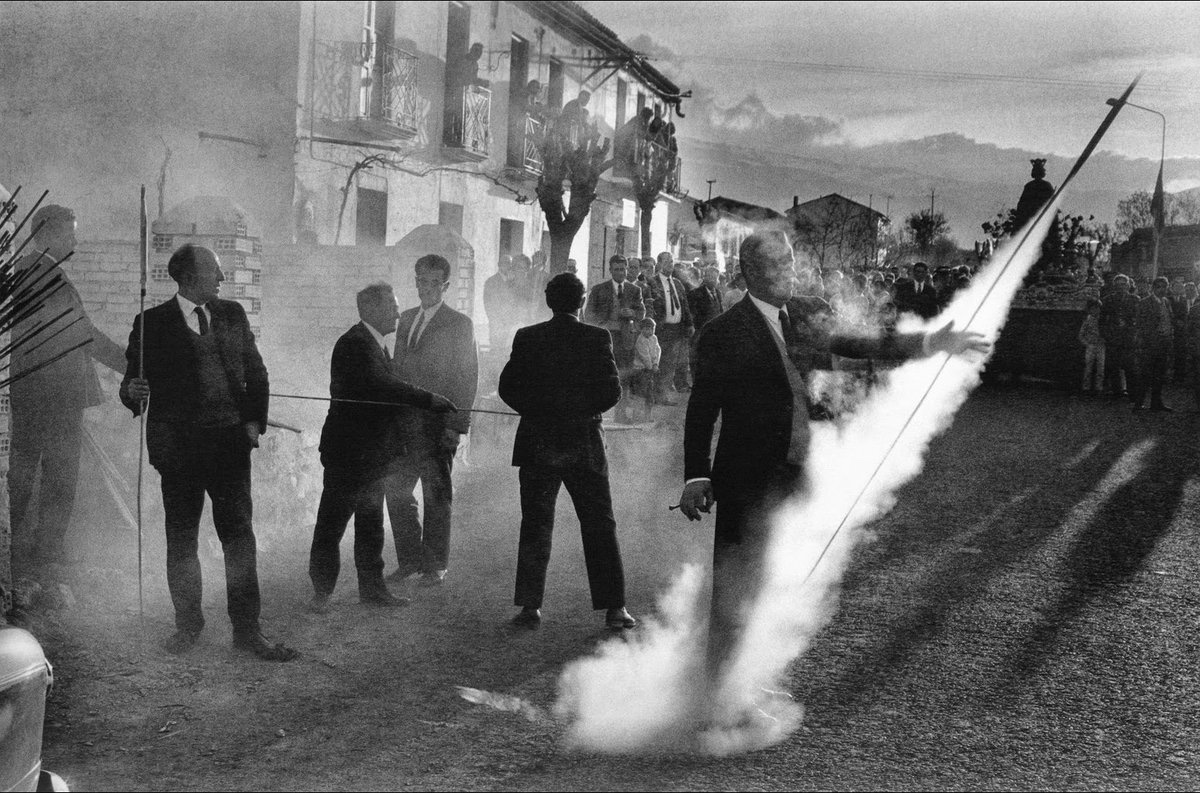 eyeonaxis's tweet photo. Rocket man, Spain, 1971, by Josef Koudelka https://t.co/PgUGTsUkHE