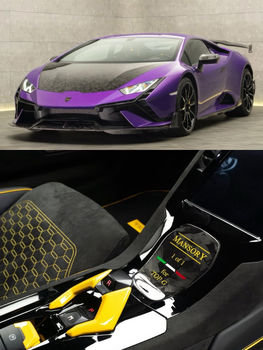 primetateHQ's tweet photo. 🚨Andrew Tate’s cars were EXPOSED as RENTED in court filings, yet these $11M+ customized cars prove he’s behind them. 👀‼️

• $5M Bugatti Chiron - “Tate” stitched into the headrest
• $1M Mansory Lamborghini - “1 of 1 for Top G”
• $5M Rimac Nevera - custom “Tate” carbon detail https://t.co/6Up8vEDQ6S