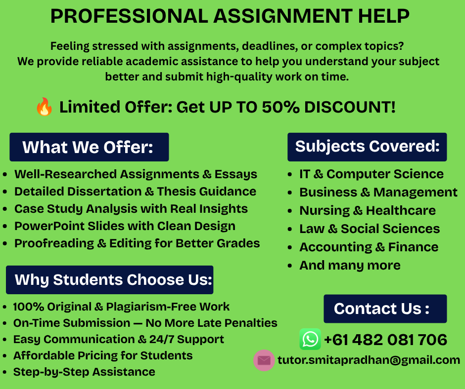 Smita566's tweet photo. STUCK ON YOUR STUDIES? WE’VE GOT YOU! 📚

No matter the subject, get the support you need — Business | IT | Accounting | Finance | Nursing | Law | Education | Cybersecurity | SPSS | Management &amp; More!
📲 DM us today!
WhatsApp: +61 482 081 706
Email: tutor.smitapradhan@gmail.com https://t.co/xGr8yKAQT8