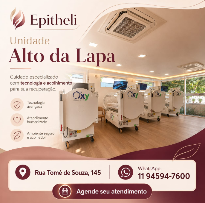 gmsfelipe's tweet photo. #EpitheliAltoDaLapa #Curativos #OxigenoterapiaHiperbárica #OHB #ClínicaDeCurativos #EspecialidadesMédicas #AltoDaLapa #SãoPaulo #ClínicasEpitheli

📱 WhatsApp: (11) 94594-7600
Rua Tomé de Souza, 145 — Alto da Lapa, São Paulo/SP https://t.co/5z3vhqg8IX