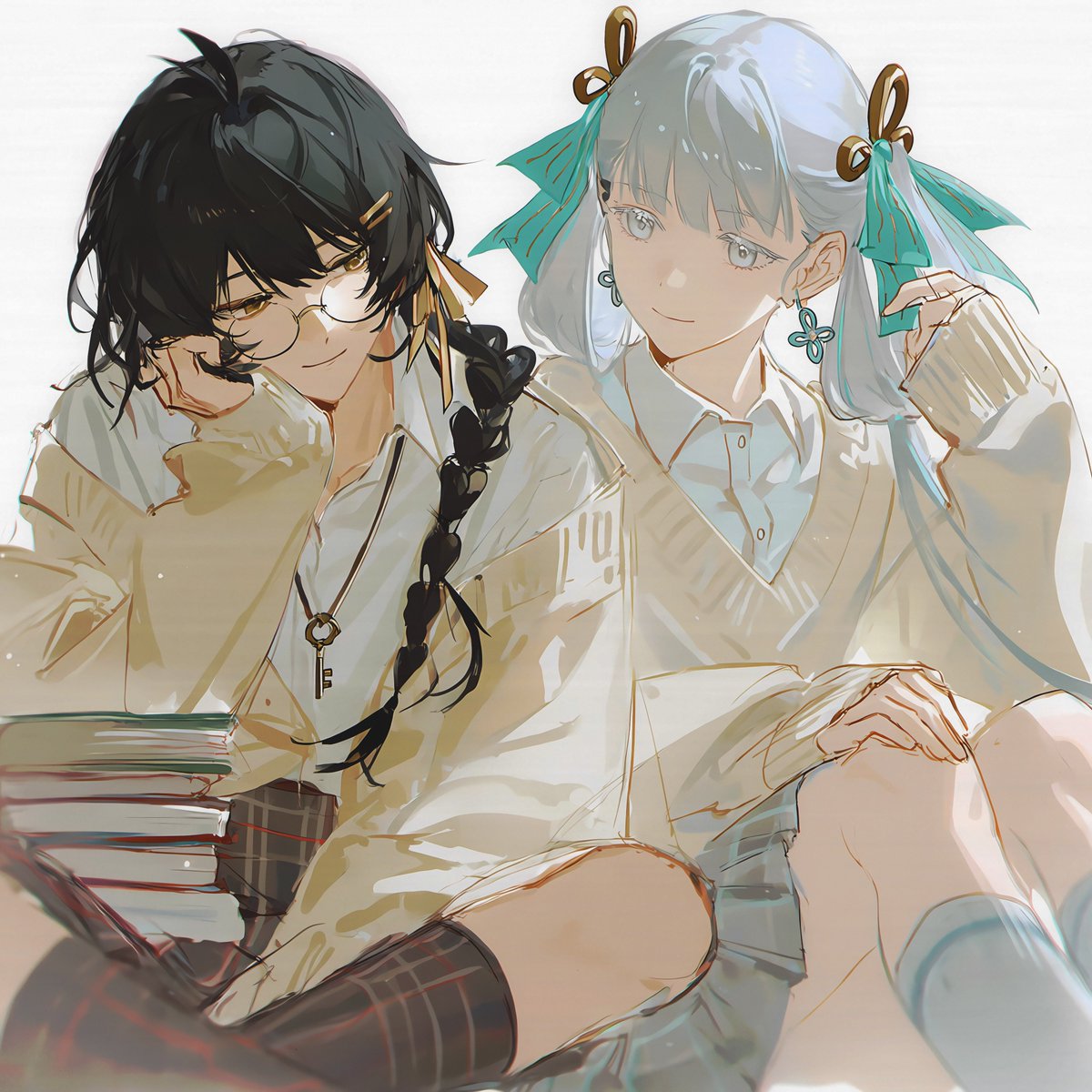 WutheringNews's tweet photo. Between Pages and Dreams
#wutheringwavesfanart https://t.co/xAHzVlCJpF
