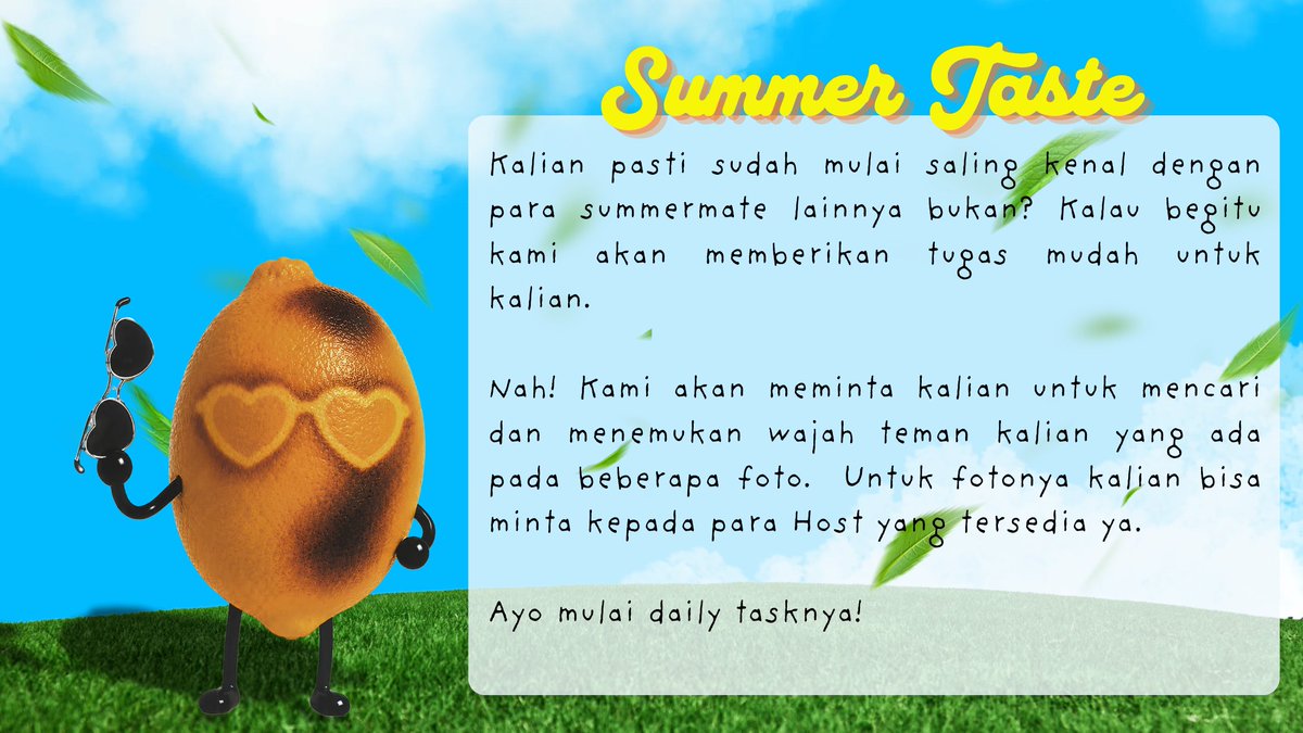 SUMMERTANGagc's tweet photo. ⠀

𝐃𝐚𝐢𝐥𝐲 𝐓𝐚𝐬𝐤, 26 𝖠𝗀𝗎𝗌𝗍𝗎𝗌 2026.

⠀ https://t.co/tOnQzxgbrg