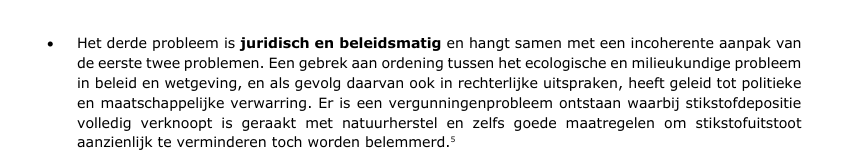 Kronenberg211's tweet photo. @TvanGroningen @henkvermeer De auteurs van het #stikstofrapport splitsen het #stikstofprobleem in drieën:
*milieukundig
*ecologisch
*juridisch en beleidsmatig

Mogen we als Nederlanders verwachten dat #BBB niet het milieukundig en ecologisch probleem ontkennen?
#wetenschapscommunicatie #nieuwsvandedag https://t.co/LDBkzouW4c