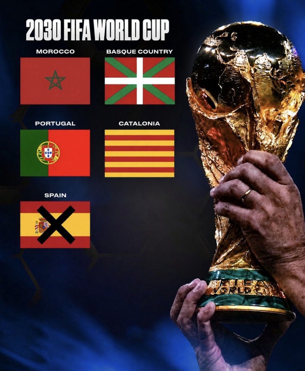 Jones1535898's tweet photo. 🇪🇦 L'Espagne ne mérite pas d'organiser la Coupe du Monde. https://t.co/cOOet7bF1L