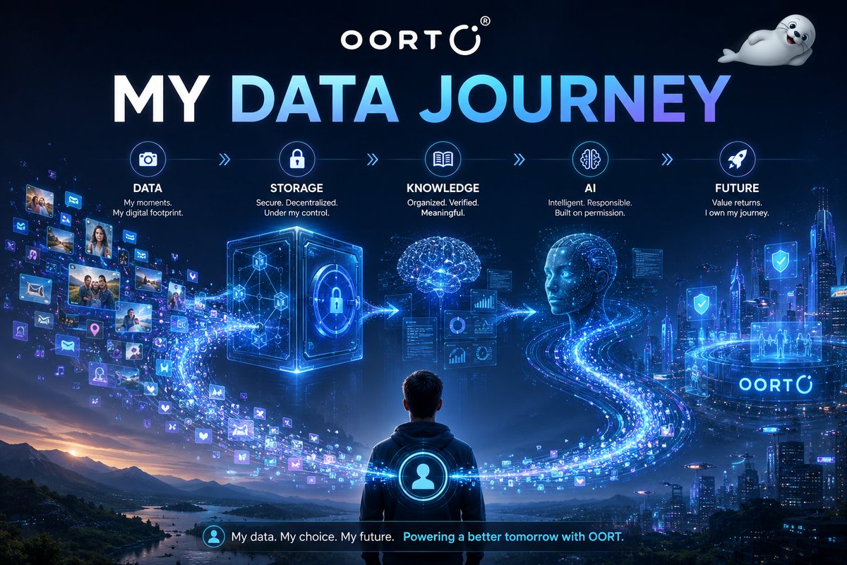 FaRuk172338's tweet photo. What happens to your data after you create it?

I believe the journey should be:

📸 Data → 🔐 Secure Storage → 🧠 Knowledge → 🤖 AI → 🚀 Future

But the journey shouldn’t end there.

Your data creates value — so you should have a say in where it goes, how it’s used, and what it becomes.

Your data. Your journey. Your future.

My vision for the #Datajourney with @oortech 💙