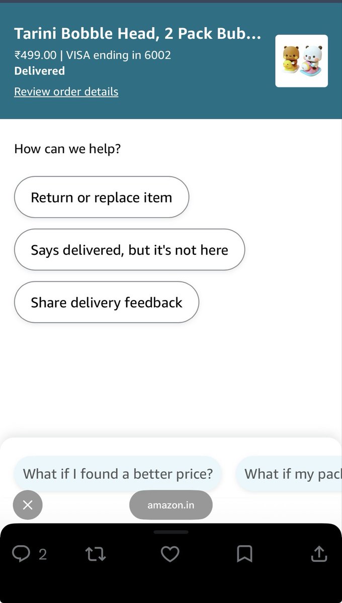subratbhoi21's tweet photo. @AmazonHelp Dear Famita, 
At this point I don’t know how do I make you understand, should i try to explain in some other language. Your link keeps landing me to this page, which i have done numerous times https://t.co/yYqUWiuZ4S