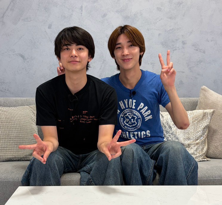 topcoat_staff's tweet photo. #豊田裕大 &amp; #四坂亮翔
スペシャル動画#1公開！

初めての2ショット動画です✌️
ぜひご覧ください👀🌟

▼詳細はこちら
https://t.co/f74SF7LN5z https://t.co/GM5WWBrpnp