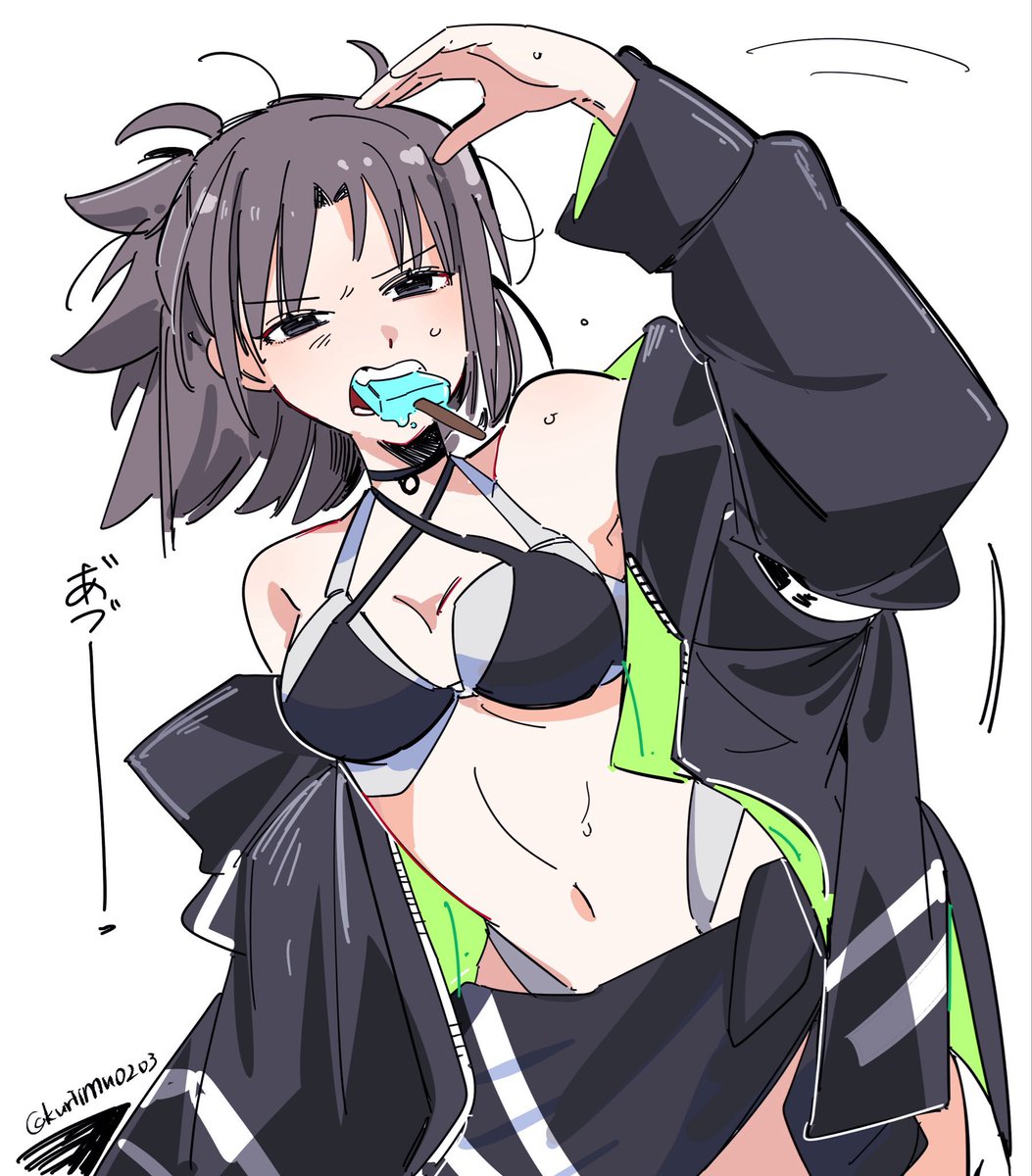 kuriimu0203's tweet photo. 式さん(水着) https://t.co/pQRsdfOGPJ