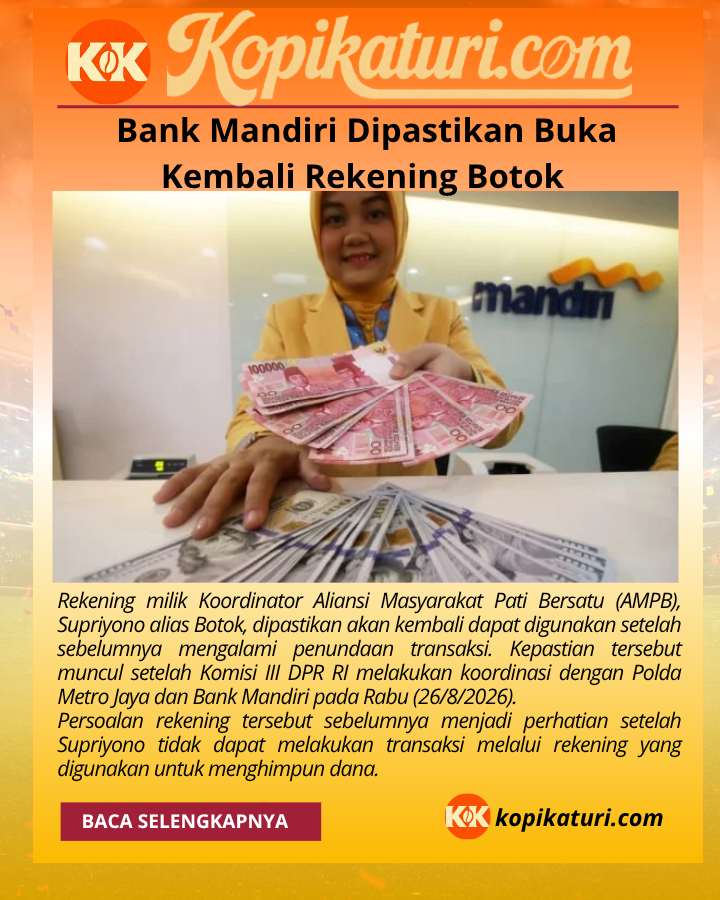 kopikaturi's tweet photo. Lansia Medan Pengedar 30 Kilogram Sabu dan 20Ribu Ekstasi
Selengkapnya di : https://t.co/tNB00OM2VJ
Baca Ringkasan Deskripsi : https://t.co/3v1y9ABpxP
#BankMandiri #Mandiri #Blokir #Botok #Pati https://t.co/p5ZINTp9rB