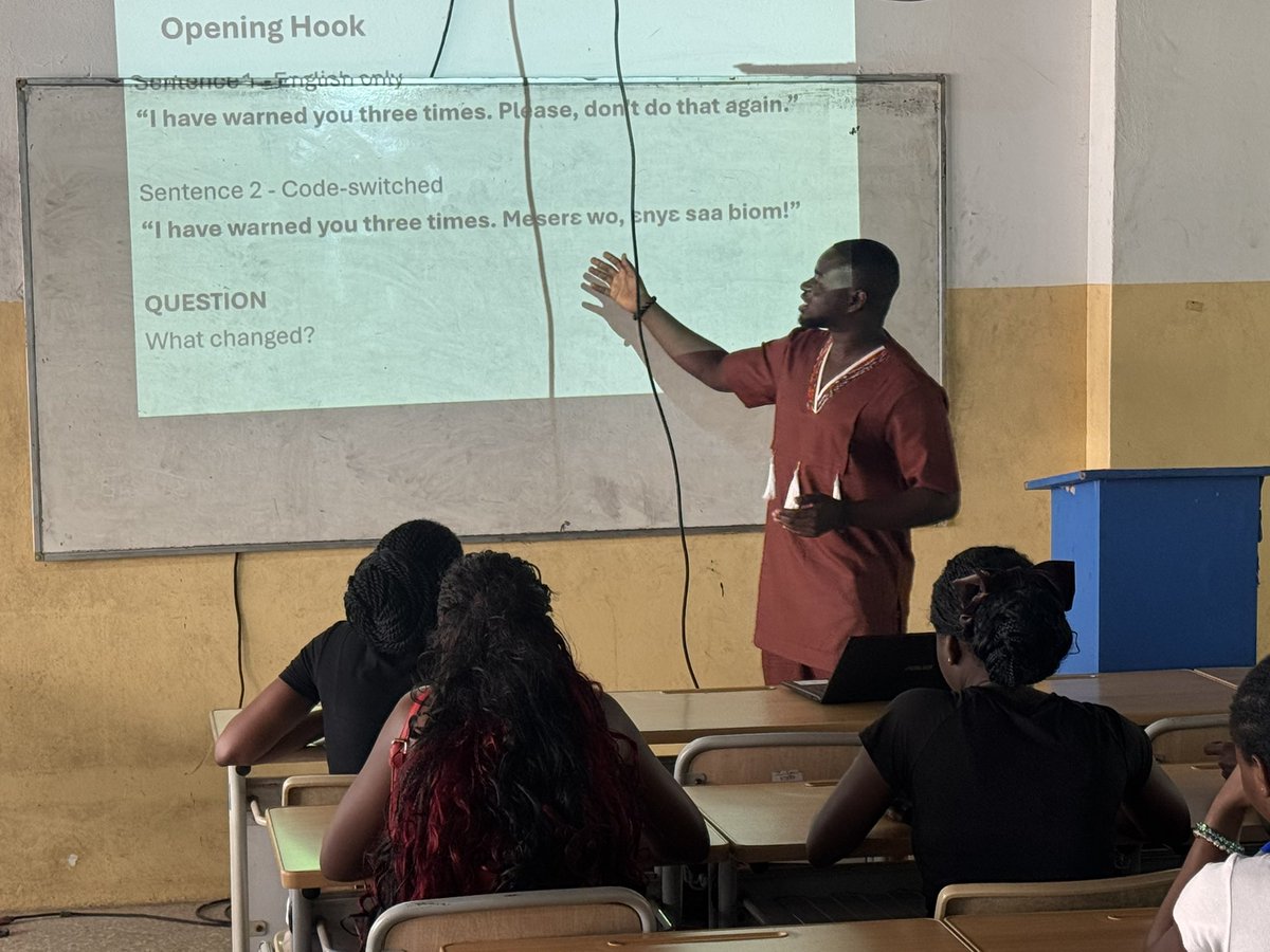 eben_offen's tweet photo. What dreams are made of. 

Grateful to have shared the same teaching platform as my mentor @KwabenaOA, E.L, Samina, Manifest and all the great people and talents who have lectured here. 

God bless you abundantly for this opportunity mentor, @KwabenaOA https://t.co/S53jm4kkUy