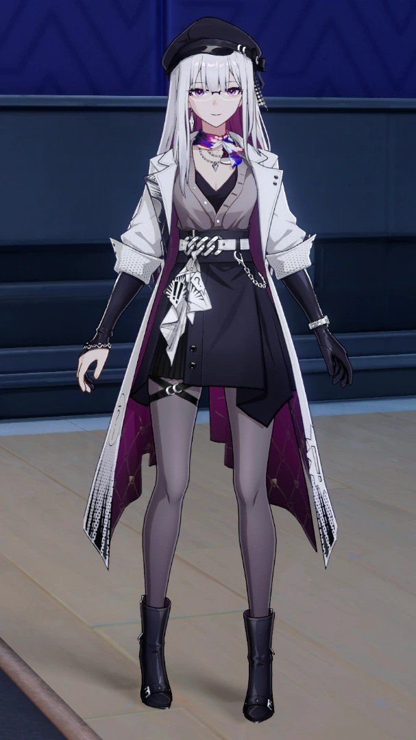 EliraEcwipse_'s tweet photo. Hoyo realised they made Nihilux's design too unique originally, so they had to make sure her next and probably playable design comes right out of the hoyo design factory https://t.co/Vc0XttXzBP