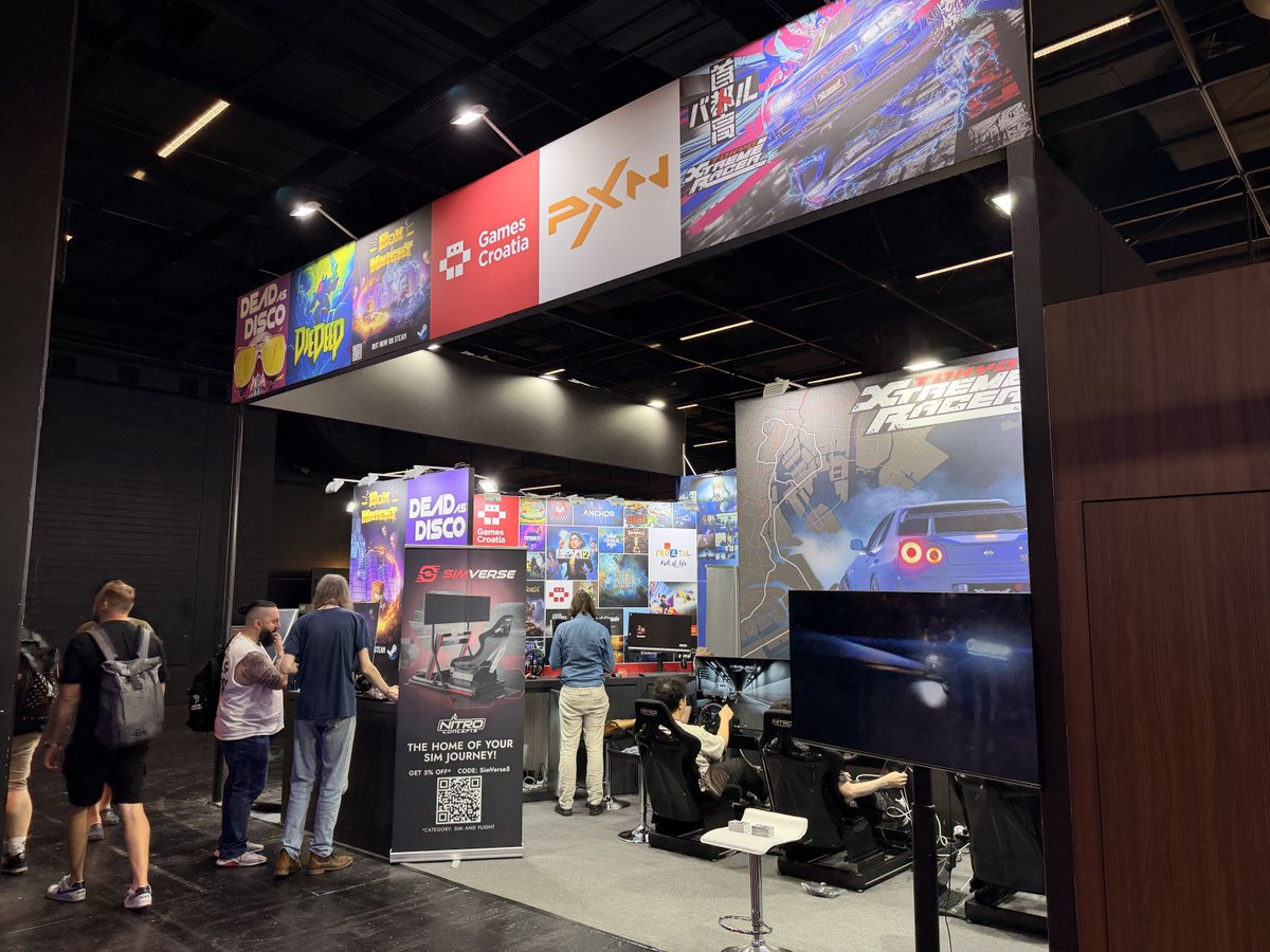 ukiyostudiosau's tweet photo. We're at Gamescom Booth 10.1 F063 

Showing great games from @csharp4r4ct3r, @FURYU_GAMES_EN, @Genki_official, @pinixgames, @deadasdiscogame, @wematstudios, @PineStudioLLC, @Turing_Studio, @darkqueen_game ! 

Thank you to @evniaglobal, @ASUS_ROG, and @PXNgame for your support! https://t.co/jQWObnfns5