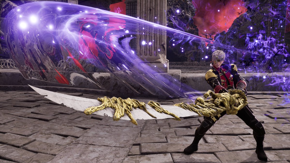 CODE_VEIN's tweet photo. #CODEVEIN2 「Mask of Idris」新伝承術式紹介
【宿業剣イドリス】

情念の炎を宿した大刀を召喚して斬り付ける。
長大なリーチによる2連撃から、追加入力でさらに連続攻撃へと派生する。
最終段では纏った情念の炎を前方に叩きつける強力な一撃を放つ。

#コードヴェイン2 https://t.co/mD6C0NWqs6