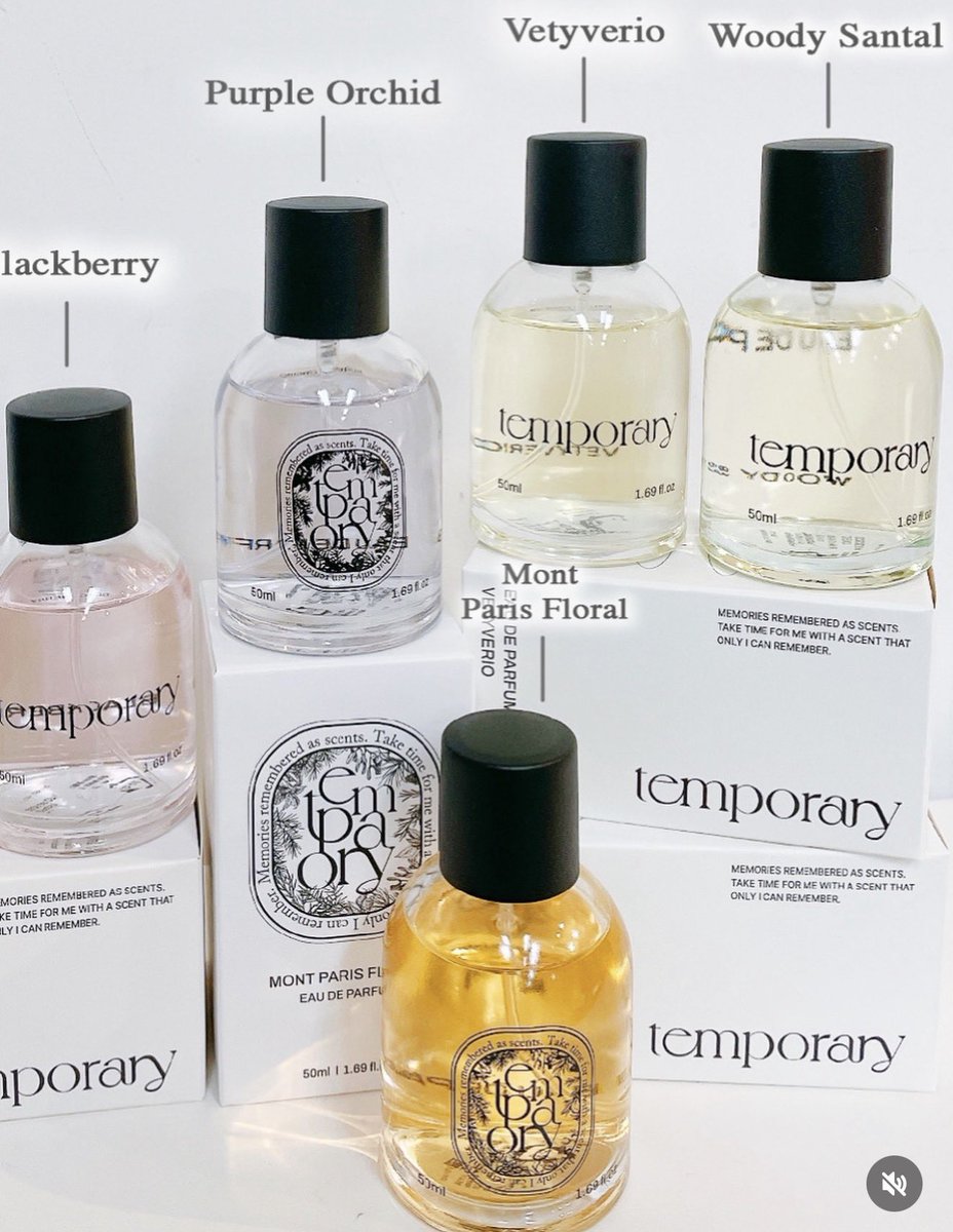 jeffbstore's tweet photo. 〰️Preorder〰️
☁️💫TEMPORARY EAU DE PARFUM 50ml.💫☁️ น้ำหอมแบรนด์เกาหลี ขวดใหญ่เลยค่า 🇰🇷

💬รับพรี 8 กลิ่นขายดี

✖️Price : 195฿✖️
 
📌จ่ายตอนของมา แต่ห้ามเทน้า
📍รับจำนวนจำกัด
(รอของ6-8week) #jeffbpre

{ สั่งจองได้ที่ฟอร์มใน reply ใต้โพสนะคะ } https://t.co/aREODID7eZ