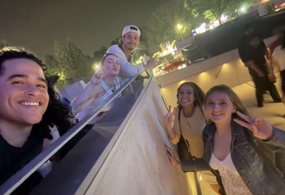 offcampusseries's tweet photo. Jalen, Ella, &amp; Antonio with fans in Vancouver recently 

vanessa_tonis via TikTok https://t.co/HmoEx1dbgy