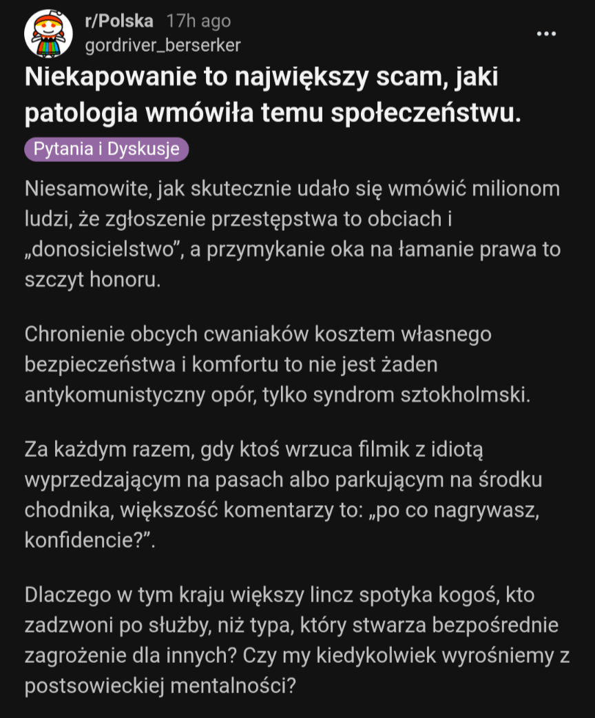 mejmpl's tweet photo. to nie jest żaden antykomunistyczny opór, tylko syndrom sztokholmski... https://t.co/YiaqWaXOEA