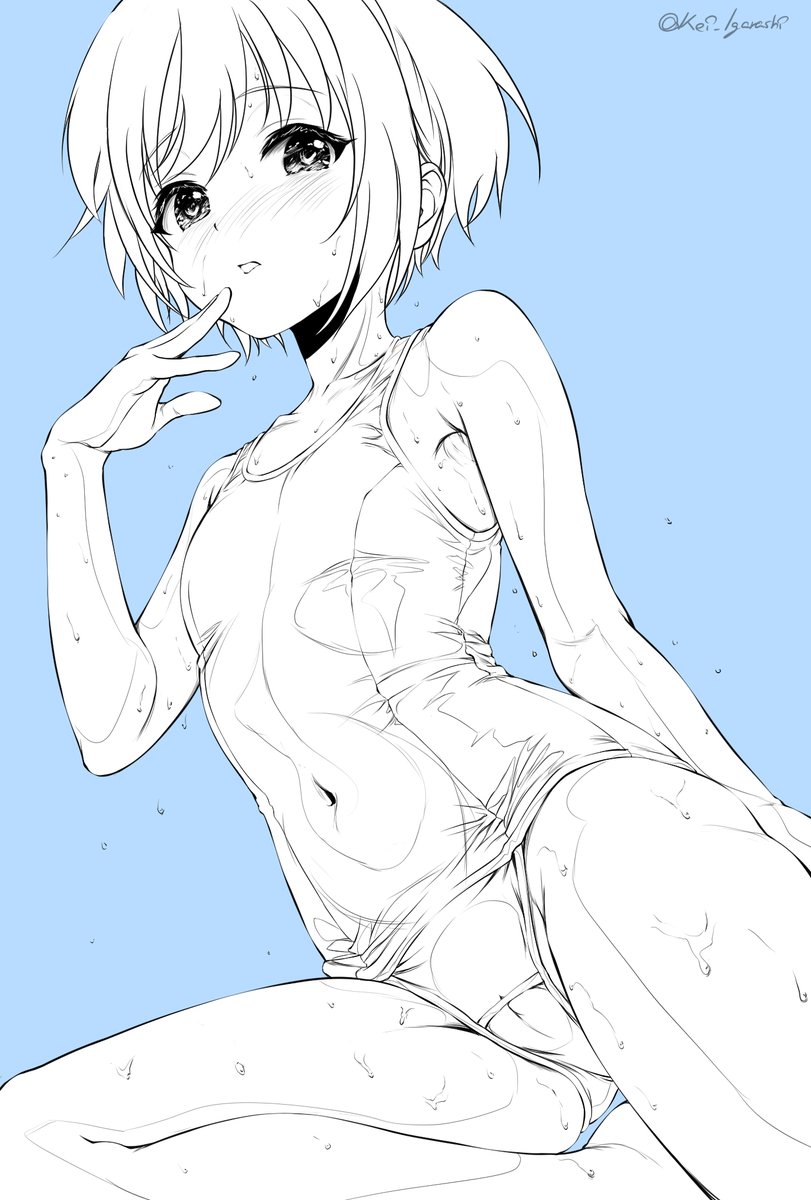 Kei_Igarashi's tweet photo. スク水の日ですって？
（まだです https://t.co/H9CAWtsEEn
