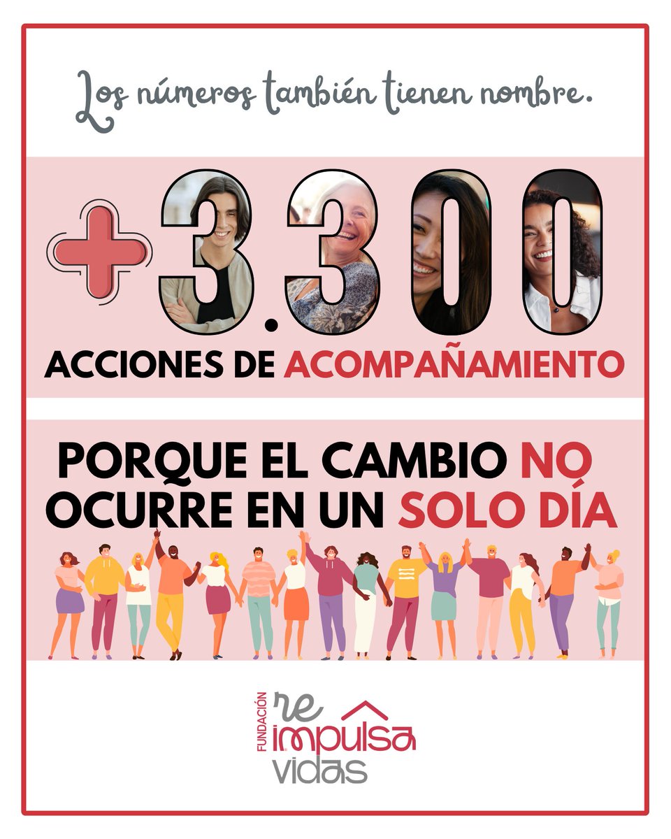 reimpulsavidas's tweet photo. Las cifras cuentan una parte de la historia. 💚
Queremos compartir con vosotros algunos resultados que conseguimos durante 2025, un año en el que trabajamos para acompañar a familias en situación de vulnerabilidad y ayudarles a construir un futuro con más oportunidades.🙆‍♀️ https://t.co/PsIqBAAwjI
