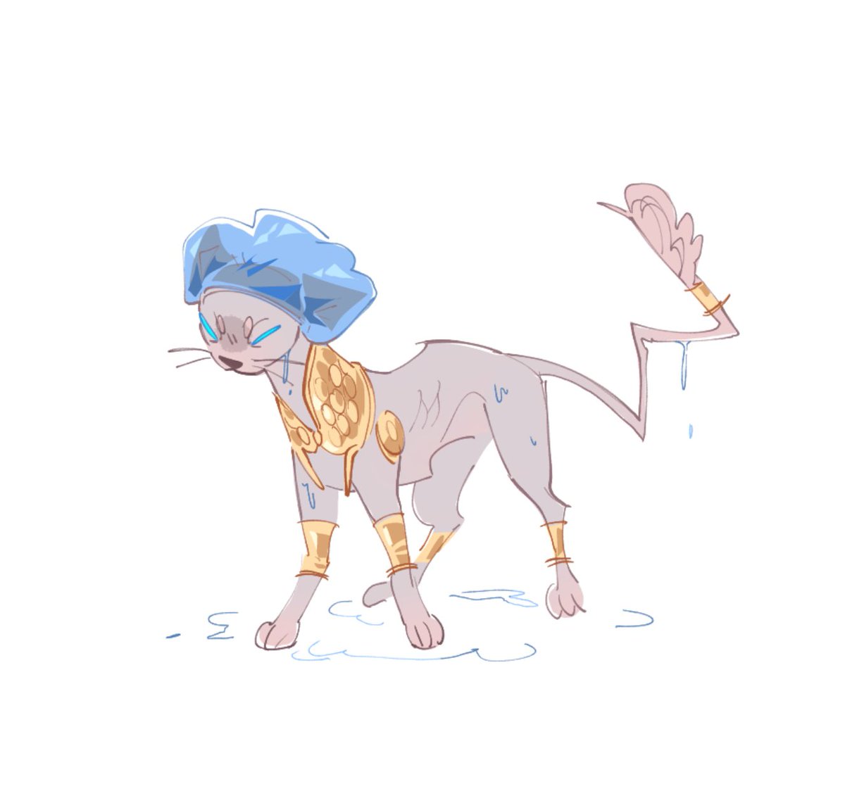 ravimnaa's tweet photo. caution! wet cat

#warframefanart https://t.co/Cg7WoKbunH