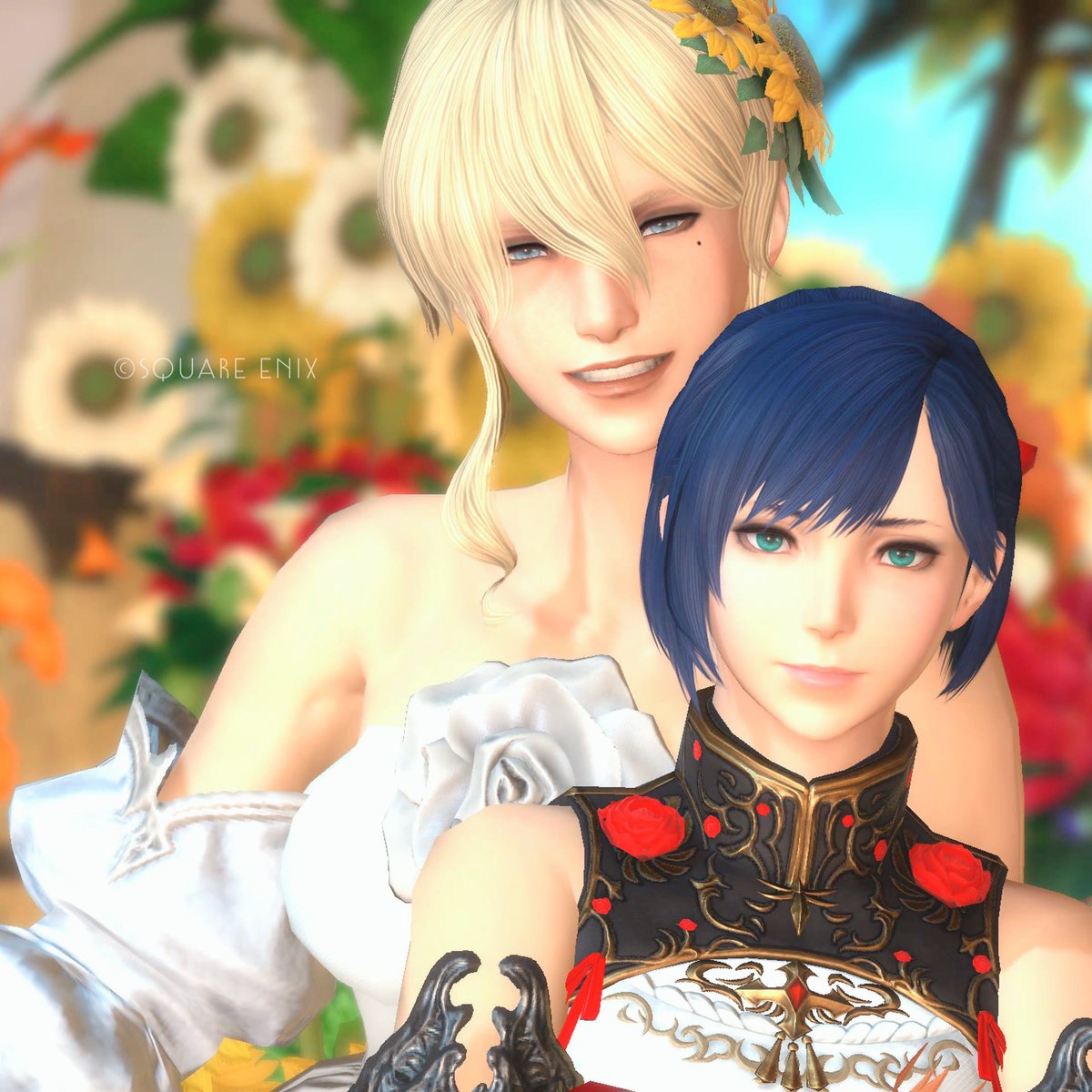 AlmaAlchimie's tweet photo. 🌻🌺 #st_cosmonaut  #FF14  #FF14SS https://t.co/HZsyzHhHmS