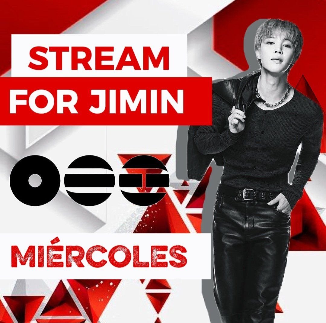 min_yoongi44's tweet photo. 🔴PLAYLISTS DE YOUTUBE 
MIÉRCOLES DE 
#STREAMFOR_JIMIN 

☑️NORMAL + JIMIN 
☑️NORMAL + OT7 
☑️2.0 × SWIM + JIMIN 
☑️SWIM + JIMIN 

🔗 https://t.co/qt8iP7JxDx
🔗 https://t.co/Q0HBNbehBn
🔗 https://t.co/juVaUoAGI8
🔗 https://t.co/1XVxbdOKkR https://t.co/VFfpJ2hTfr