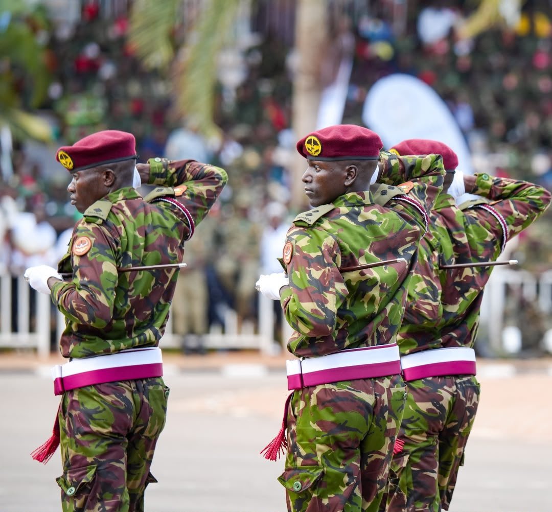 JengoEriya1's tweet photo. CDF DRILLS 2026: 🏆 The Special Forces Command (SFC) have emerged 𝐨𝐯𝐞𝐫𝐚𝐥𝐥 𝐰𝐢𝐧𝐧𝐞𝐫𝐬 of the 2026 CDF Interforces Drill Competitions at Kololo Ceremonial Grounds.@mkainerugaba @cdfupdf
#CDFInterForcesDrillComp26 @ChrisOMagezi @DeoAkiiki @KiryowaKk @AkifezaGrace https://t.co/1j4vUebVpg