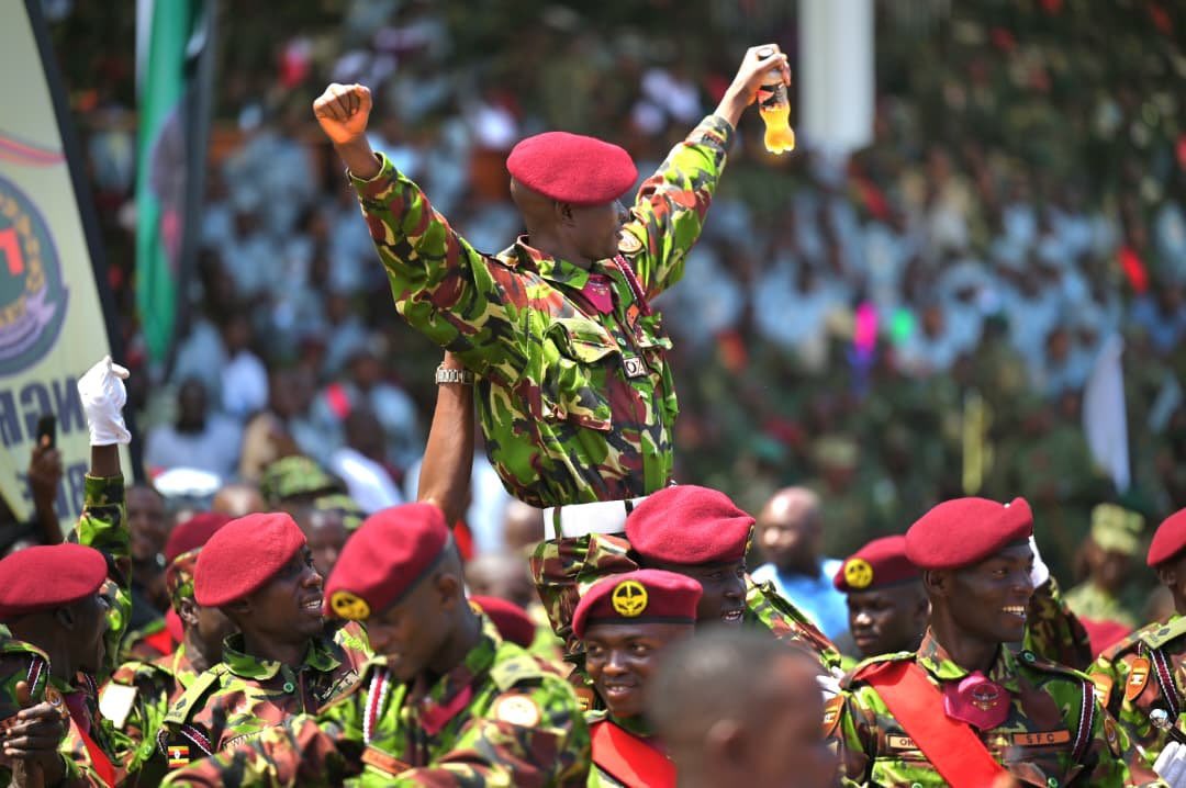 JengoEriya1's tweet photo. CDF DRILLS 2026: 🏆 The Special Forces Command (SFC) have emerged 𝐨𝐯𝐞𝐫𝐚𝐥𝐥 𝐰𝐢𝐧𝐧𝐞𝐫𝐬 of the 2026 CDF Interforces Drill Competitions at Kololo Ceremonial Grounds.@mkainerugaba @cdfupdf
#CDFInterForcesDrillComp26 @ChrisOMagezi @DeoAkiiki @KiryowaKk @AkifezaGrace https://t.co/1j4vUebVpg