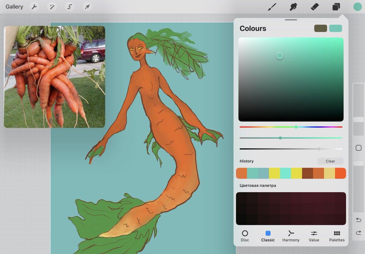 2ttiaNME's tweet photo. carrot mermaid https://t.co/Wx6LEzWKkO