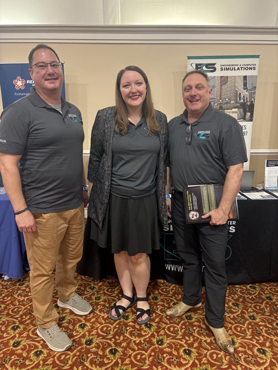 Ecsorl's tweet photo. Our #ECSTeam had a great time at the Space Coast Symposium &amp; Expo on Friday!

Thank you to everyone who stopped by our booth. We enjoyed connecting with industry partners, customers, and fellow attendees throughout the event. https://t.co/lVqlSGgmIa