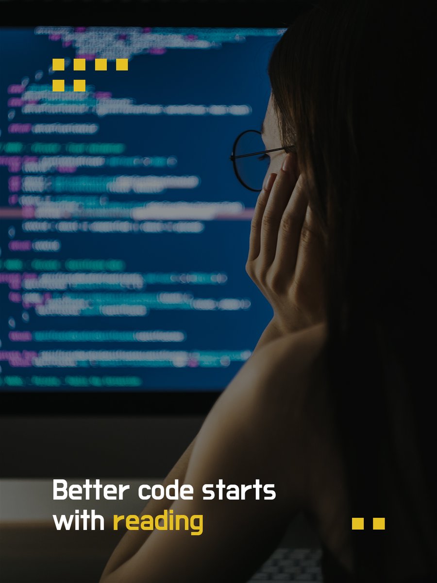 ComITorg's tweet photo. Want to become a better developer?
Spend more time reading code.
Great code teaches you patterns and best practices. Bad code teaches you what to avoid.
The more code you read, the better code you'll write. 🙌

#programming #coding #developer #codingtips #developerlife https://t.co/oEqMGx5xAY
