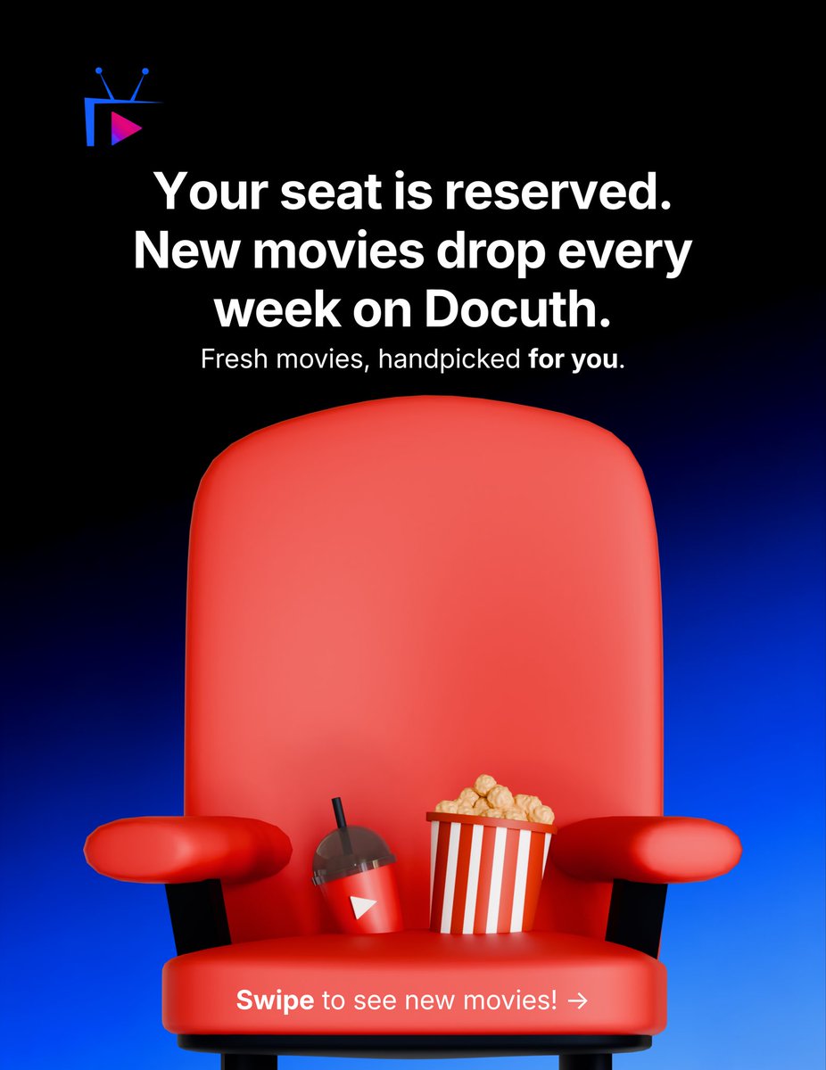 DocuthApp's tweet photo. New drops, no wahala. 🎬

From Abobaku to Who Cares?, this week’s lineup has something for every mood.

Swipe through, pick your favourite, and press play.

Pay once. Watch tonight.

👉 Link in bio | Docuth App

#Docuth #Nollywood https://t.co/UeHjYJU5JH