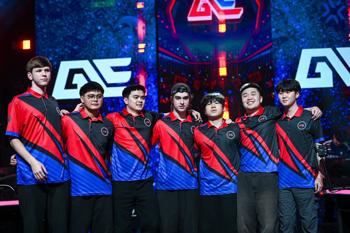 vctpacific's tweet photo. A streak was broken on the #VCTPacific stage today 👊

@GlobalEsportsIn battled through an intense series against KRX, but they proved that they're a different team this time with a 2-1 win! https://t.co/F0fKDzlcoQ
