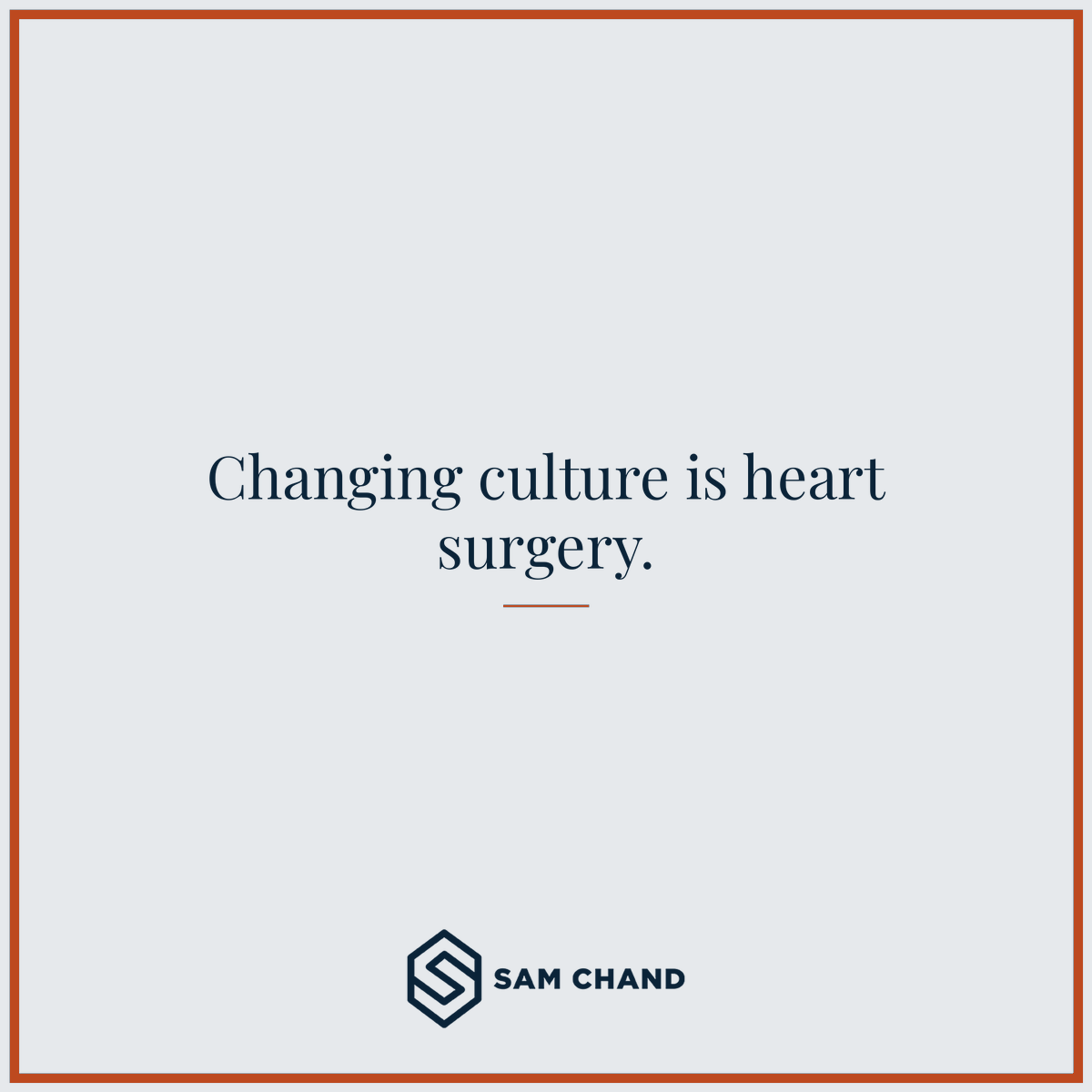 samchand's tweet photo. Transforming an organization's culture is not a superficial adjustment. It requires deep, intentional work, addressing the core beliefs and behaviors that define your team. Be prepared for a profound, transformative journey. #CultureChange #LeadershipJourney #DeepWork https://t.co/iLmv6H8QYI