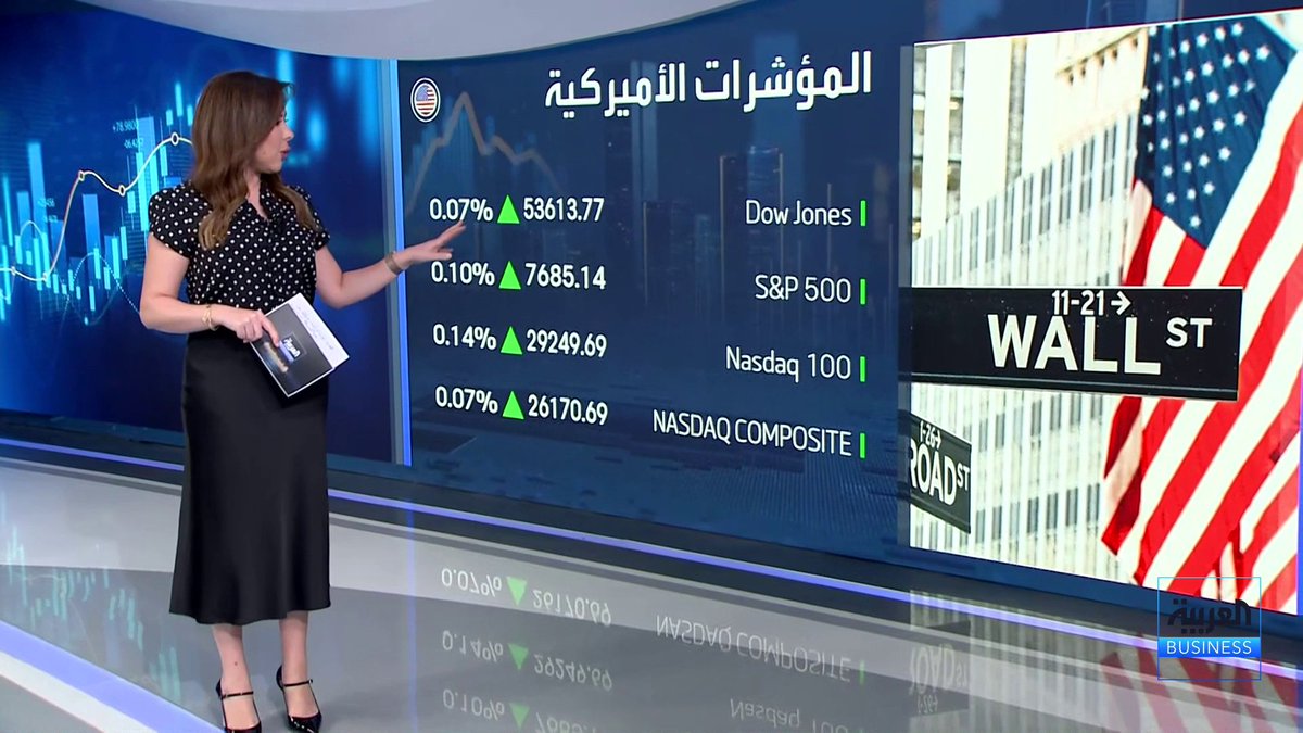 وول ستريت تبدأ تداولاتها على ارتفاع وتركيز المستثمرين على. 1 مؤشر التضخم وتعديل قراءة النمو الاقتصادي للربع الثاني في الولايات المتحدة. 2 اجتماعات جاكسون هول يوم الجمعة بحضور وارش لأول مرة وتطورات سوق السندات. 3 نتائج انفيديا بعد إغلاق السوق اليوم _Business 