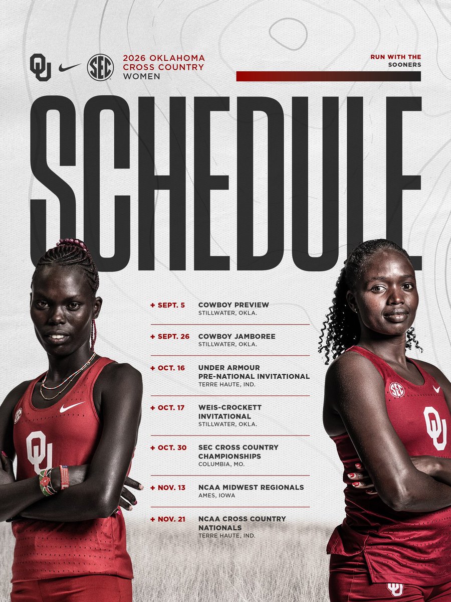 OU_Track's tweet photo. about that time ⏳ https://t.co/J9rtckFpeX
