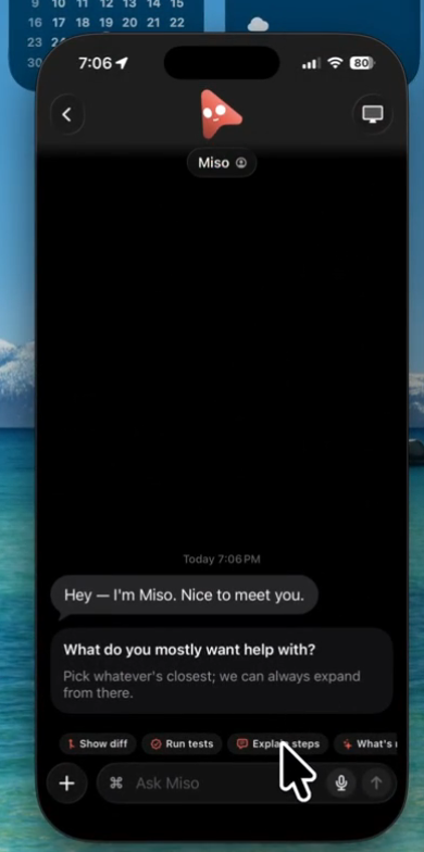 duajdpoald's tweet photo. THIS IS INSANE.

xAI developer Milind just created the first Grok Bots iOS app with a new iOS agent called "Miso".

https://t.co/Nzb6I0intJ

THIS WILL 100% GET A ELON MENTION.

https://t.co/JCgrKhT6Hv https://t.co/q1pe7XjjpL